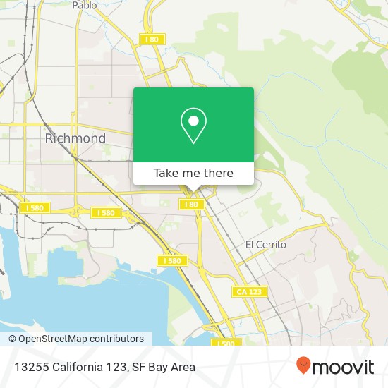 Mapa de 13255 California 123