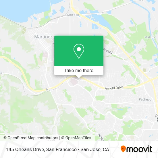 145 Orleans Drive map