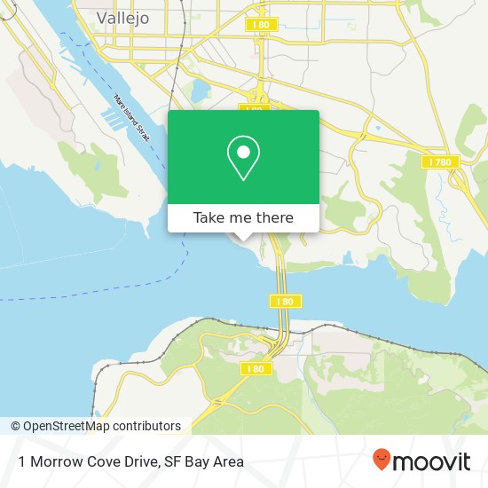 1 Morrow Cove Drive map