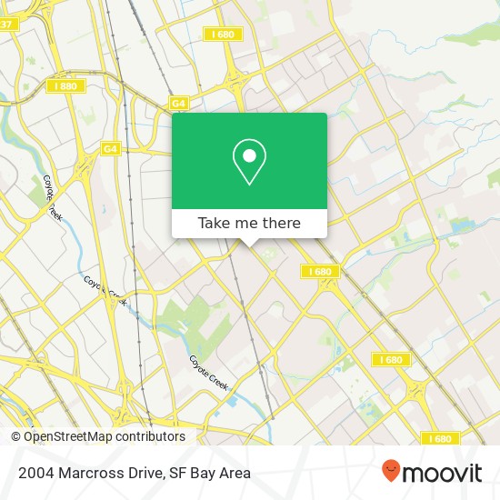Mapa de 2004 Marcross Drive