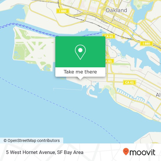 5 West Hornet Avenue map