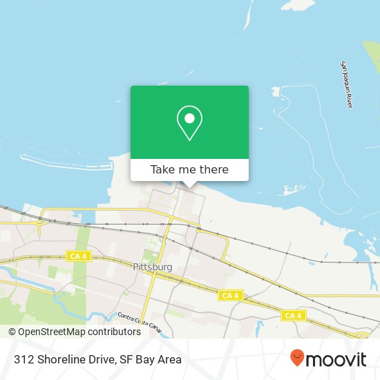 312 Shoreline Drive map
