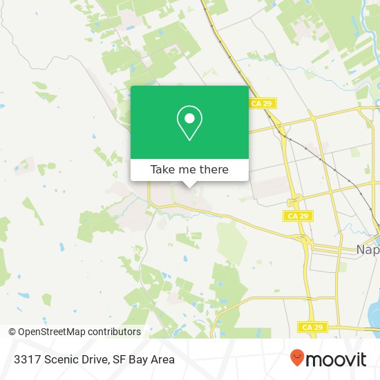 3317 Scenic Drive map