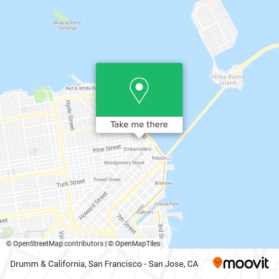 Drumm & California map