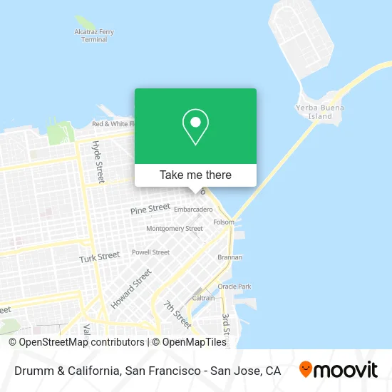 Mapa de Drumm & California