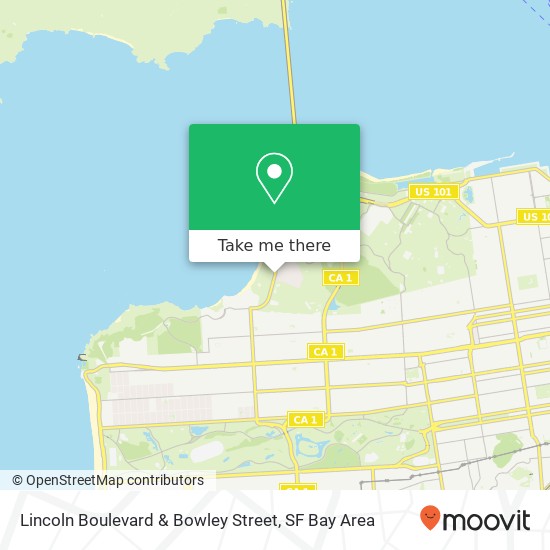 Lincoln Boulevard & Bowley Street map