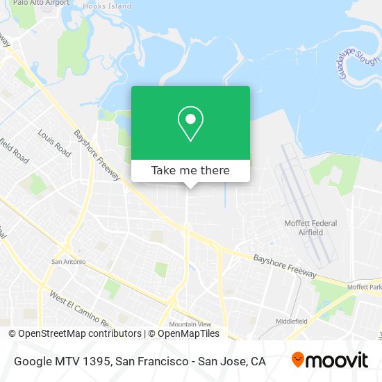 Mapa de Google MTV 1395