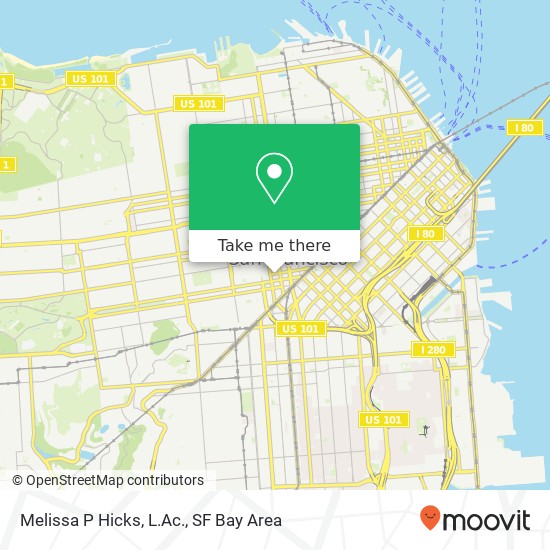 Mapa de Melissa P Hicks, L.Ac.