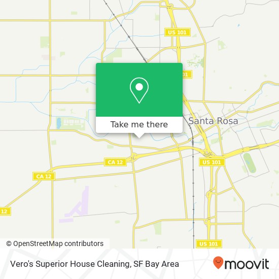 Vero's Superior House Cleaning map