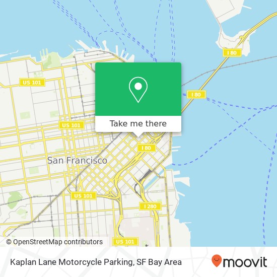 Kaplan Lane Motorcycle Parking map