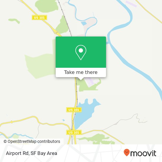 Airport Rd map