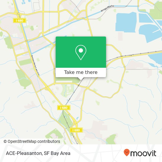 ACE-Pleasanton map