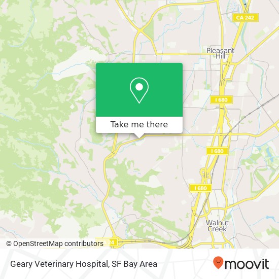 Mapa de Geary Veterinary Hospital