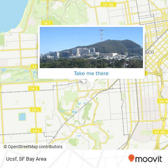 Ucsf map