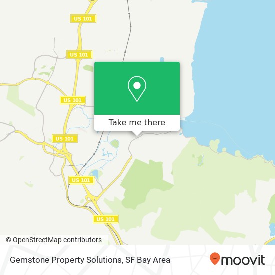 Gemstone Property Solutions map