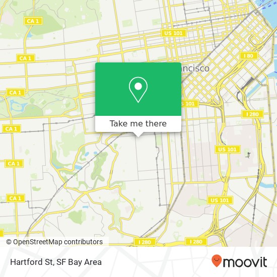 Mapa de Hartford St