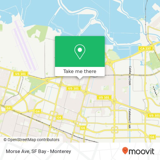 Morse Ave map