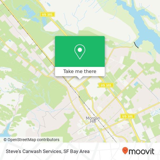 Mapa de Steve's Carwash Services