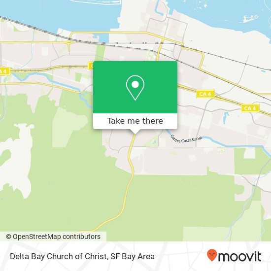 Delta Bay Church of Christ map