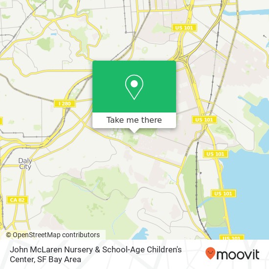 John McLaren Nursery & School-Age Children's Center map