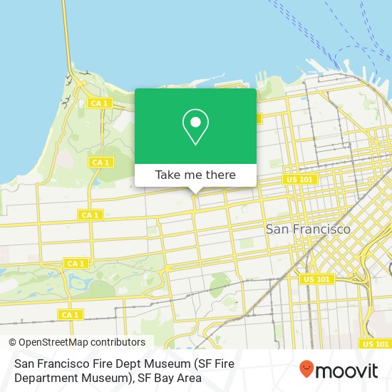 Mapa de San Francisco Fire Dept Museum (SF Fire Department Museum)