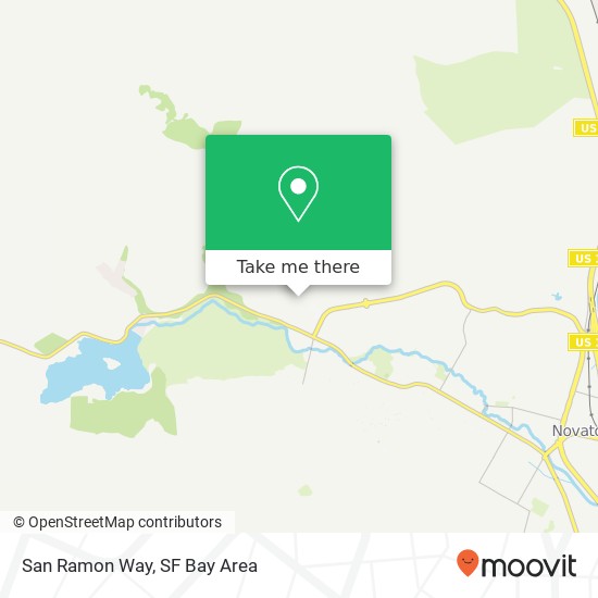 San Ramon Way map