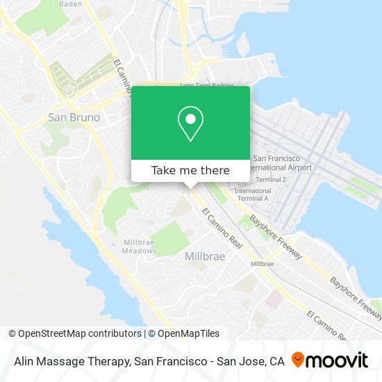 Alin Massage Therapy map