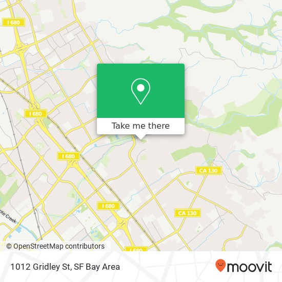 1012 Gridley St map
