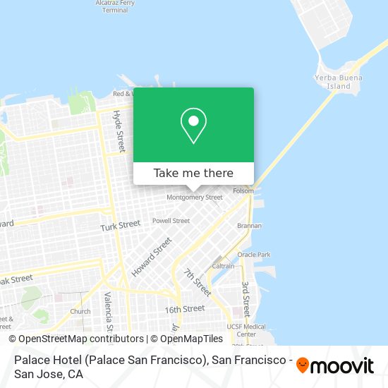 Palace Hotel (Palace San Francisco) map