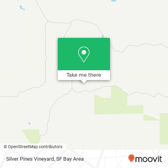 Silver Pines Vineyard map