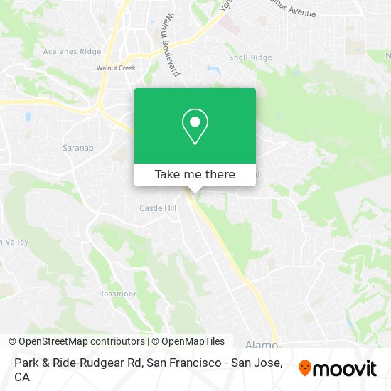 Park & Ride-Rudgear Rd map