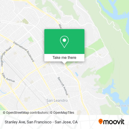 Mapa de Stanley Ave
