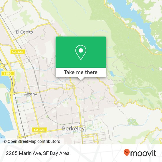 Mapa de 2265 Marin Ave
