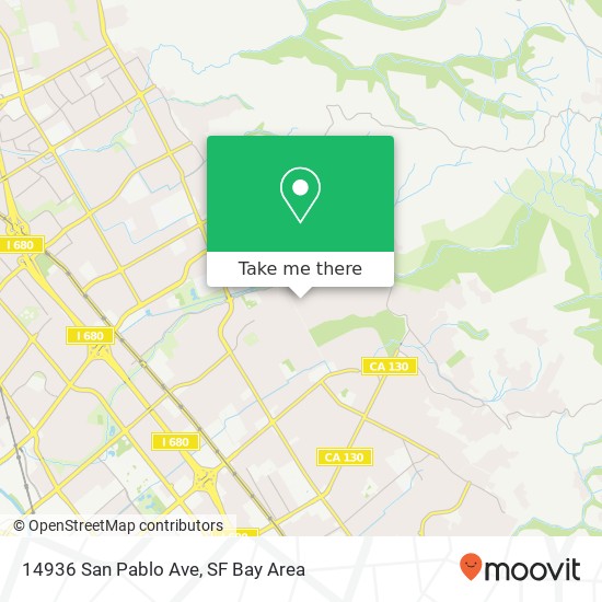 14936 San Pablo Ave map