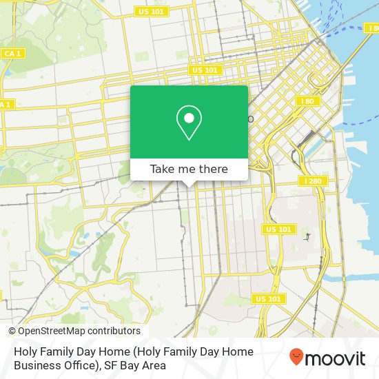 Mapa de Holy Family Day Home (Holy Family Day Home Business Office)