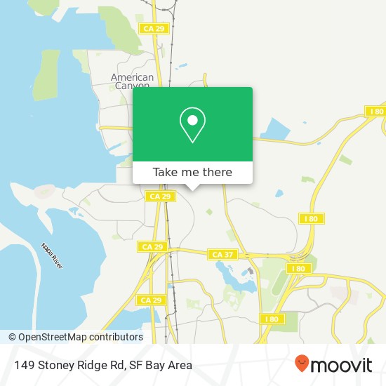 149 Stoney Ridge Rd map