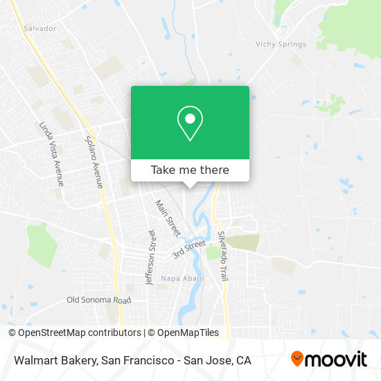 Walmart Bakery map