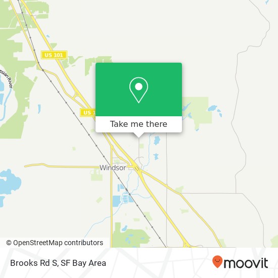 Brooks Rd S map