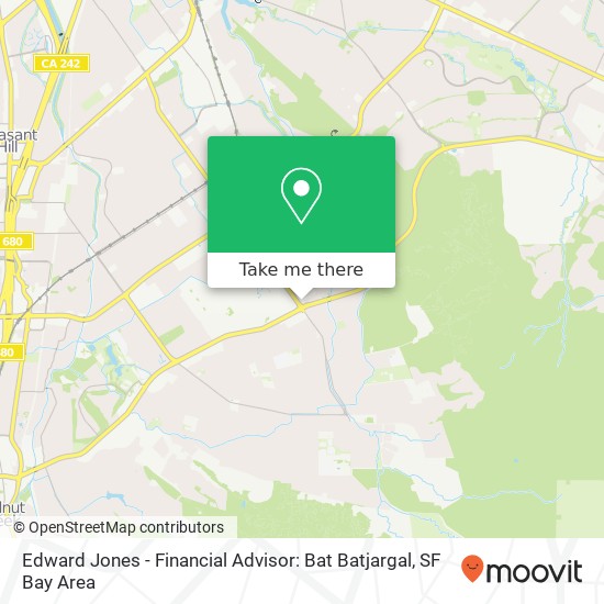 Edward Jones - Financial Advisor: Bat Batjargal map