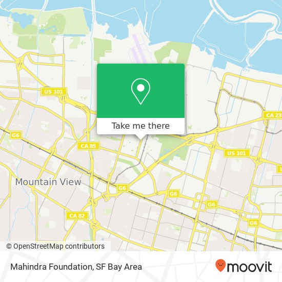 Mahindra Foundation map