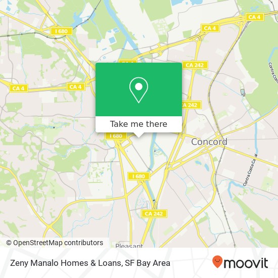 Mapa de Zeny Manalo Homes & Loans