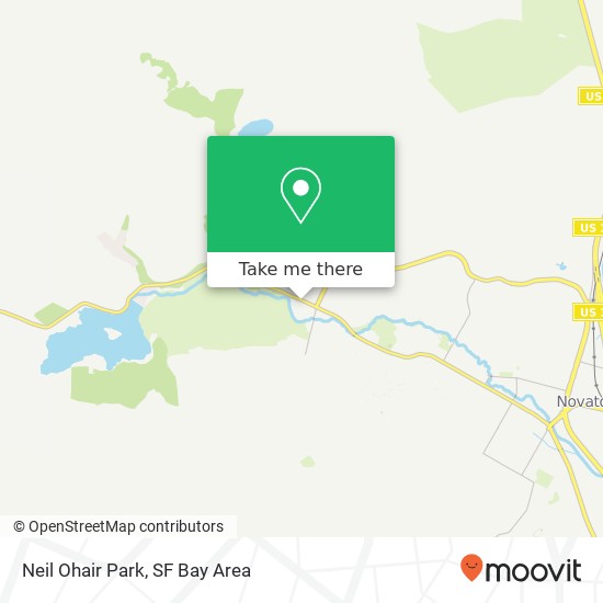 Mapa de Neil Ohair Park