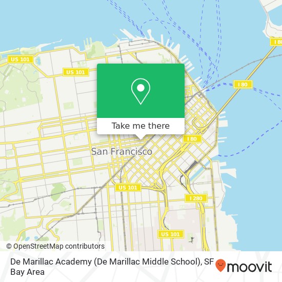 De Marillac Academy (De Marillac Middle School) map