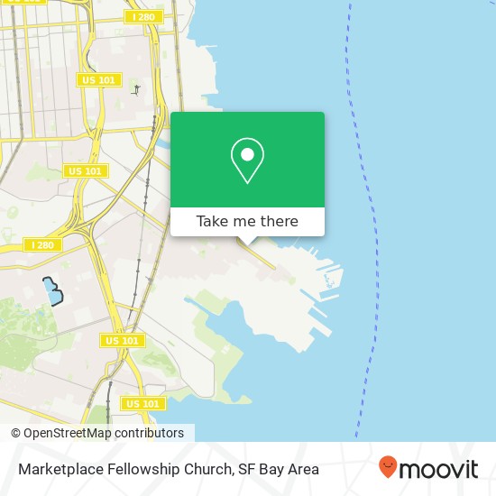 Marketplace Fellowship Church map