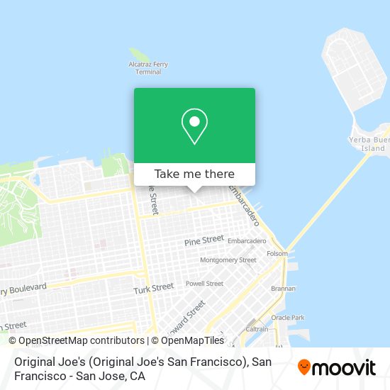 Original Joe's (Original Joe's San Francisco) map