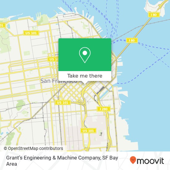 Grant's Engineering & Machine Company map