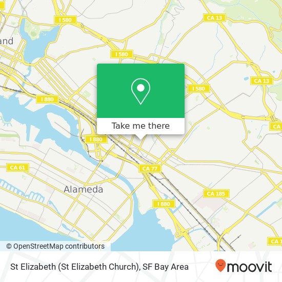 St Elizabeth (St Elizabeth Church) map