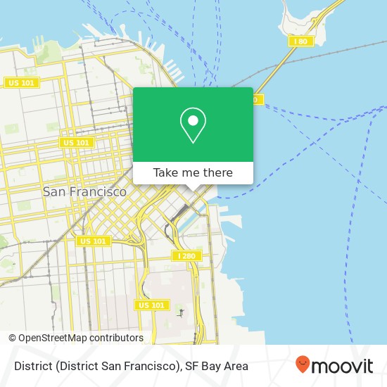 Mapa de District (District San Francisco)