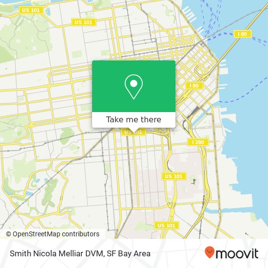 Smith Nicola Melliar DVM map
