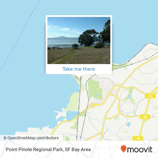 Point Pinole Regional Park map